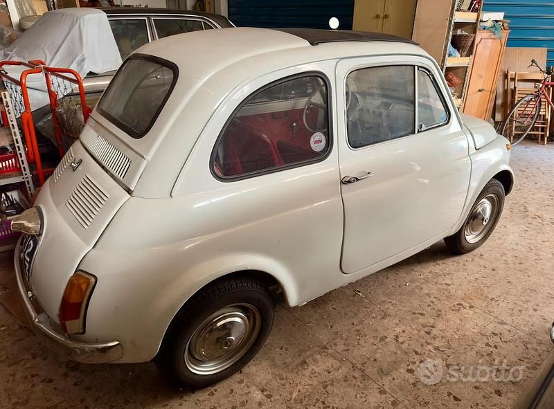 Usata Fiat 500 1960 Bianco Utilitaria