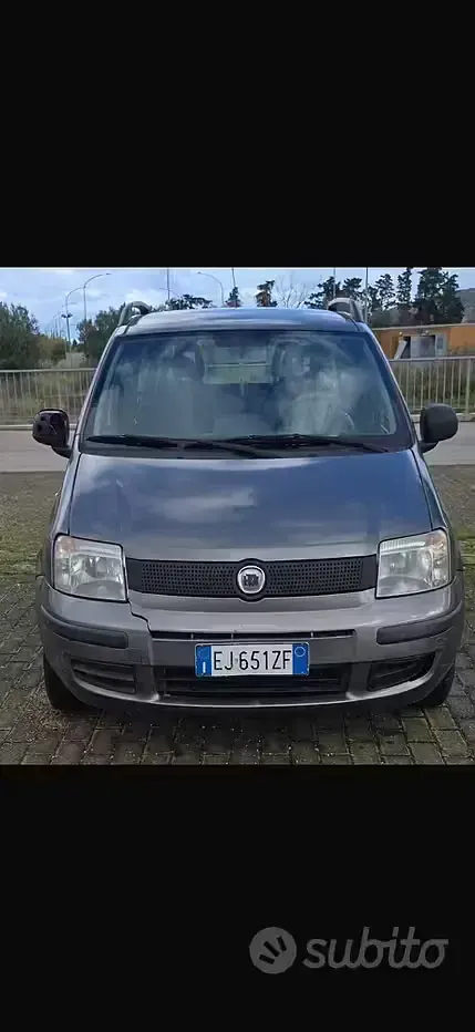 Usata Fiat Panda 75 CV (55 kW) 2011 Grigio Utilitaria