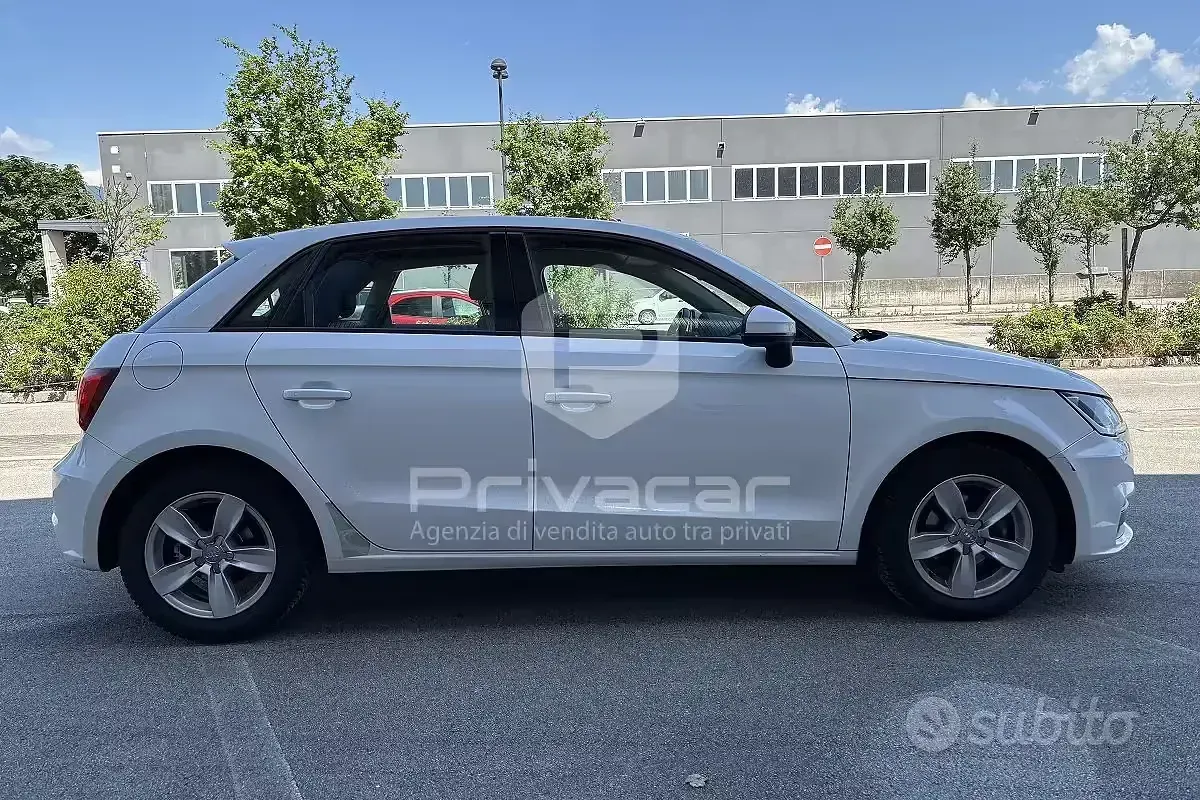 Usata Audi A1 90 CV (66 kW) 2016 Bianco Utilitaria