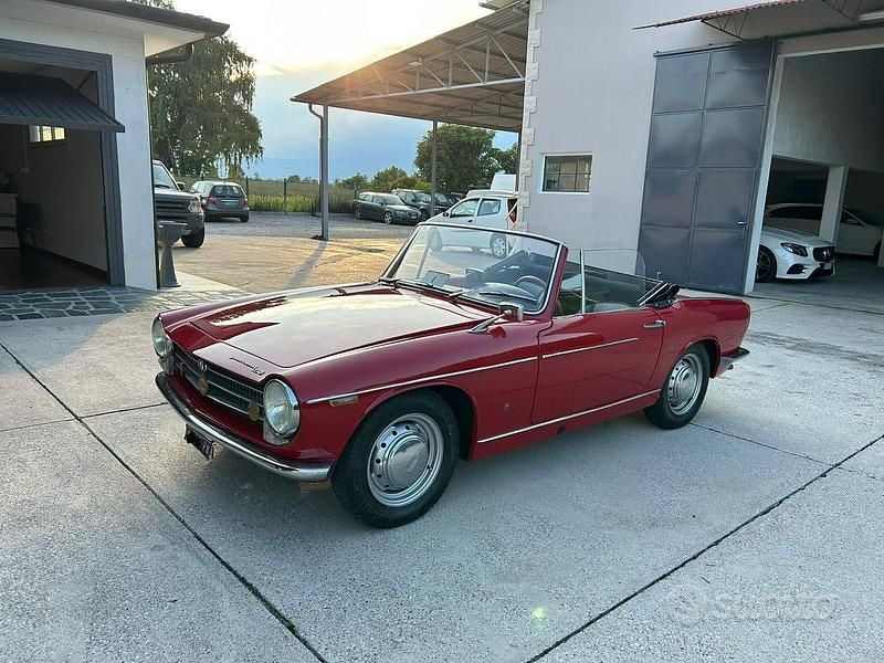 Usata Innocenti 950 Spider 1960 Rosso Cabrio
