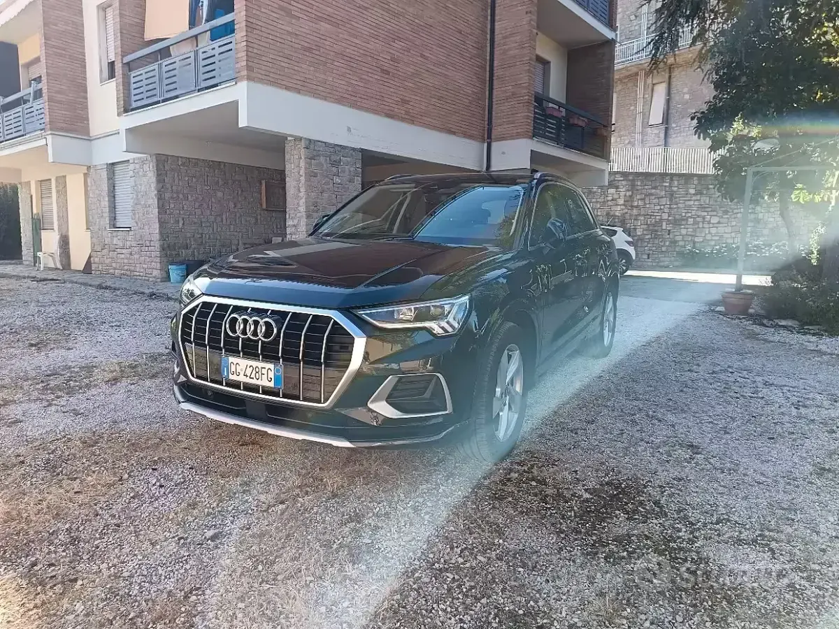 Usata Audi Q3 Advanced 150 CV (110 kW) 2021 Nero SUV