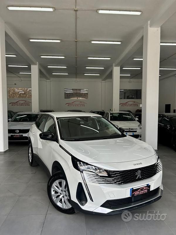 Usata Peugeot 3008 S 131 CV (96 kW) 2022 Bianco SUV