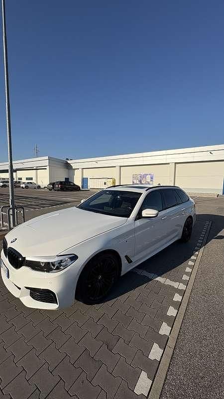 Usata BMW 520 M Sport 190 CV (139 kW) 2019 Bianco Station wagon