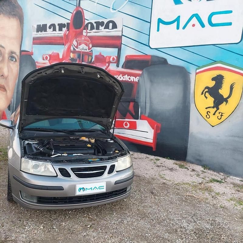 Usata Saab 9-3 Linear 204 CV (150 kW) 2009 Grigio Berlina