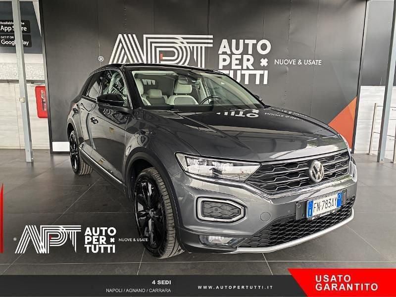 Usata VW T-Roc Advance 150 CV (110 kW) 2018 Grigio SUV