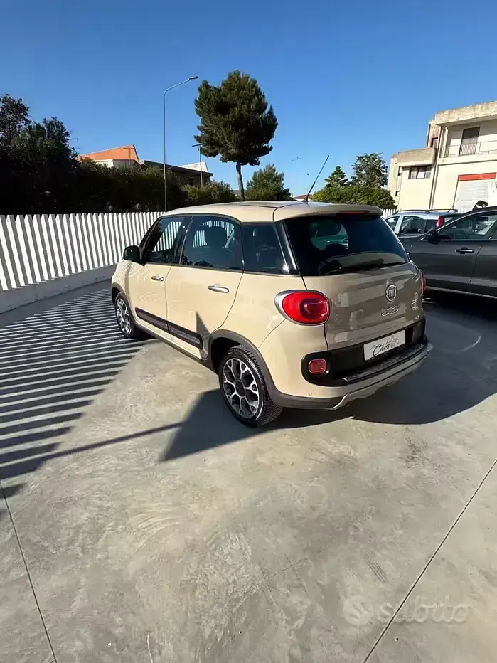 Usata Fiat 500L Trekking 85 CV (62 kW) 2014 Marrone Monovolume