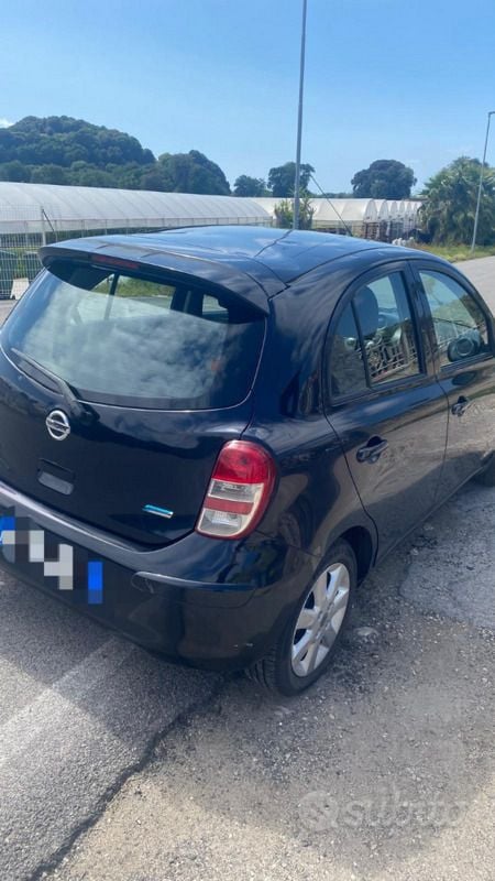 Usata Nissan Micra 80 CV (58 kW) 2013 Nero Utilitaria