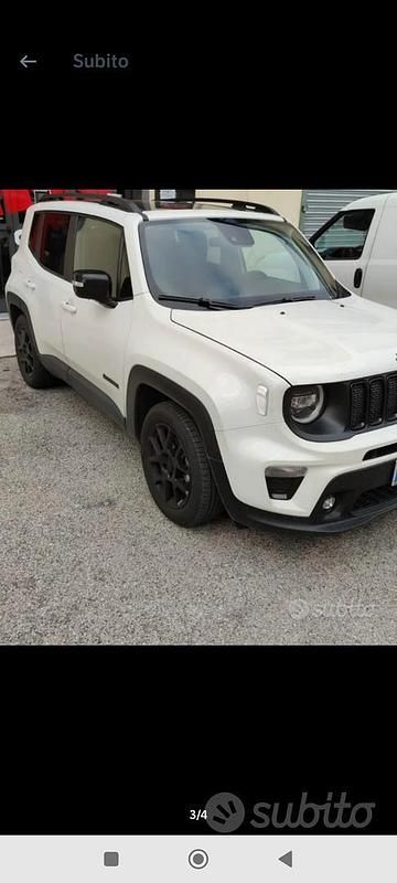 Usata Jeep Renegade 130 CV (95 kW) 2021 Bianco SUV