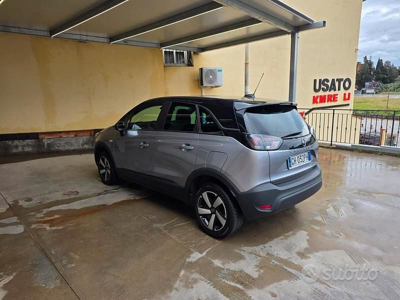 Usata Opel Crossland X Edition 120 CV (88 kW) 2021 Grigio SUV