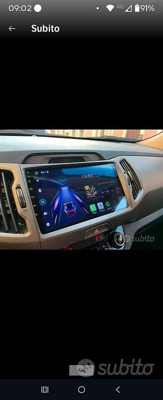 Usata Kia Sportage 2011 Marrone SUV