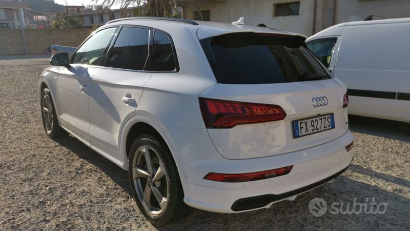 Usata Audi Q5 S-Line 190 CV (139 kW) 2019 Bianco SUV