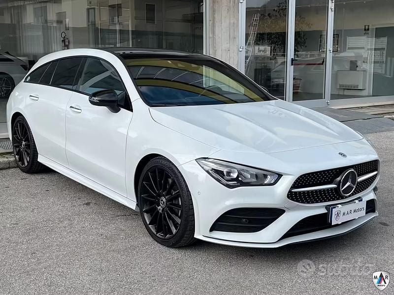 Usata Mercedes CLA220 190 CV (139 kW) 2021 Bianco Berlina