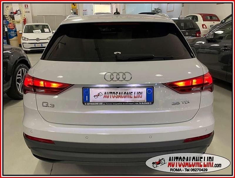 Usata Audi Q3 Advanced Plus 150 CV (110 kW) 2020 Bianco SUV