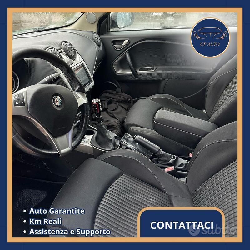 Usata Alfa Romeo MiTo Distinctive 155 CV (114 kW) 2009 Nero Utilitaria