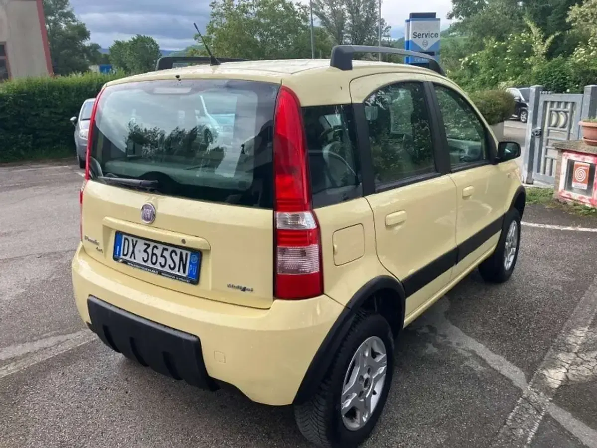 Brugt Fiat Panda 4x4 Climbing 69 HK (50 kW) 2009 Gul Hatchback