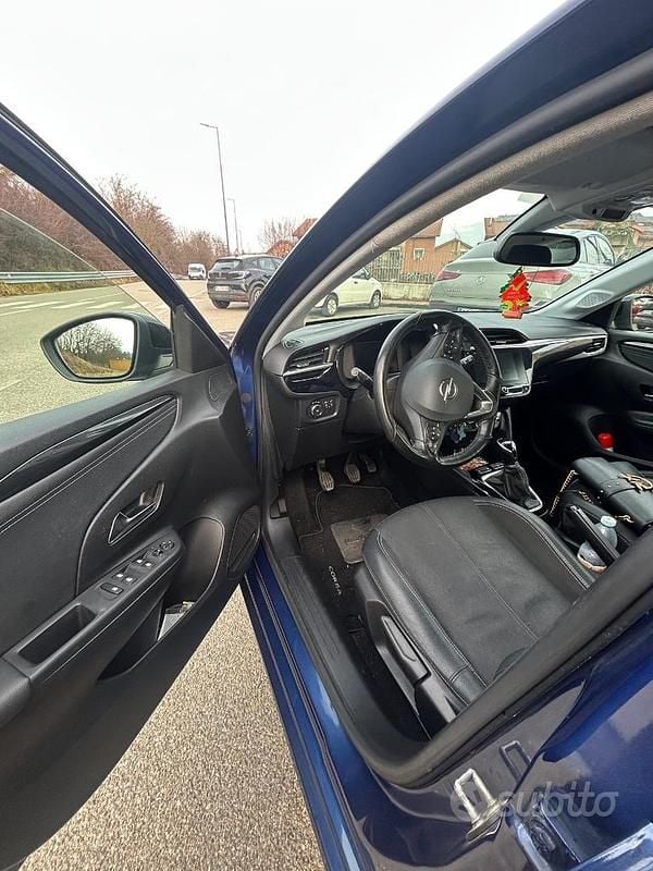 Usata Opel Corsa Elegance 75 CV (55 kW) 2021 Blu Berlina