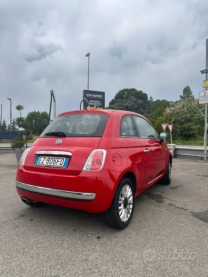 Usado Fiat 500 69 CV (50 kW) 2015 Rojo Berlina