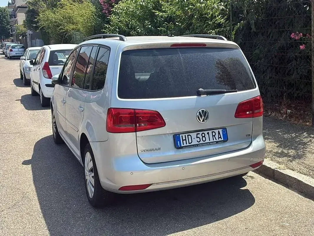 Usata VW Touran Comfortline 105 CV (77 kW) 2014 Argento Monovolume