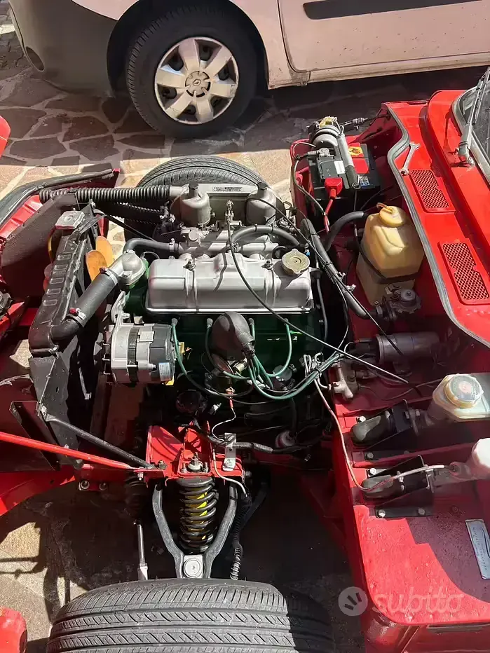 Usata Triumph Spitfire 1970 Rosso Cabrio