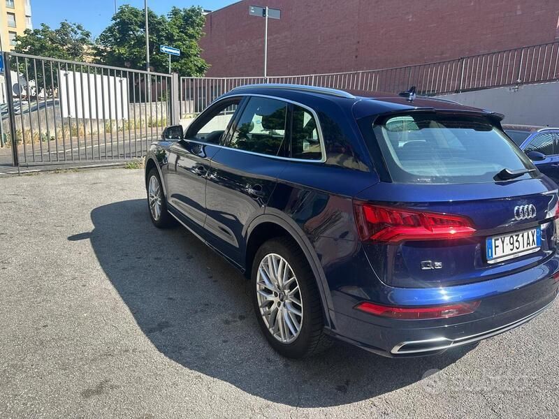 Usata Audi Q5 S-Line 190 CV (139 kW) 2019 Blu SUV