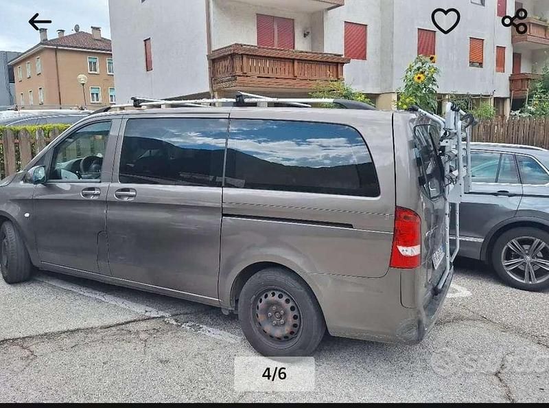 Usata Mercedes Vito 136 CV (100 kW) 2015 Grigio Furgone