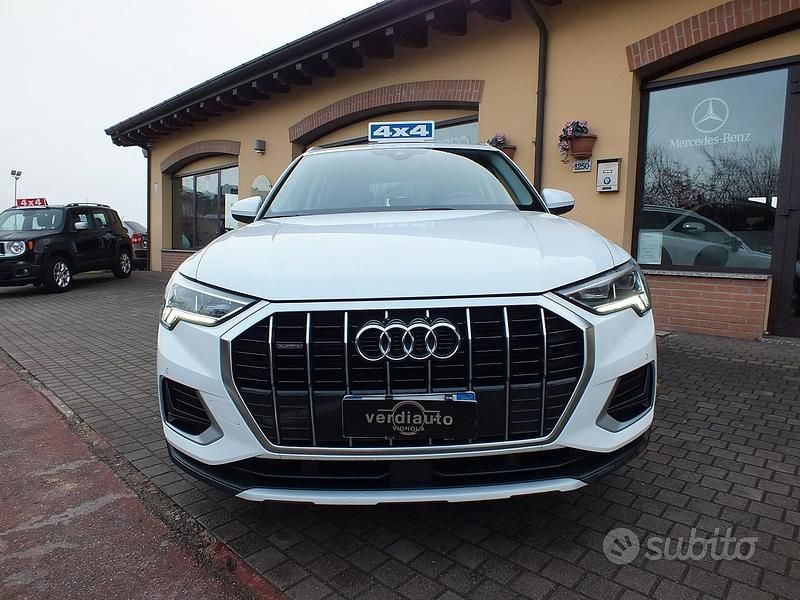 Usata Audi Q3 Advanced Plus 150 CV (110 kW) 2021 Bianco SUV