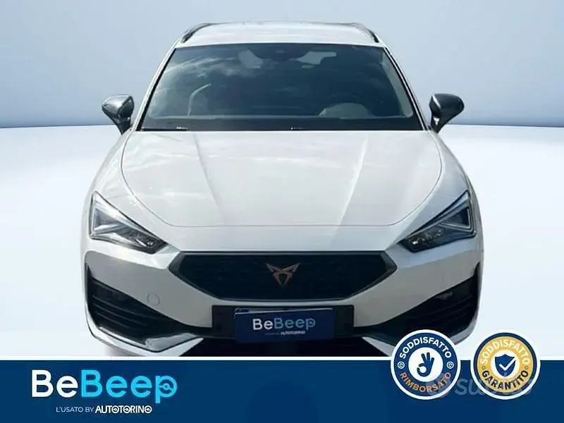 Usata Cupra Leon 150 CV (110 kW) 2024 Bianco pastello Station wagon