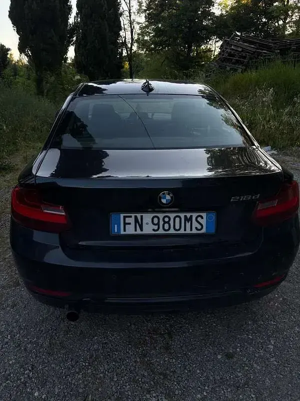Usata BMW 218 Sport Line 150 CV (110 kW) 2017 Nero Coupé