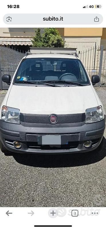 Usata Fiat Panda 4x4 69 CV (50 kW) 2010 Bianco Utilitaria