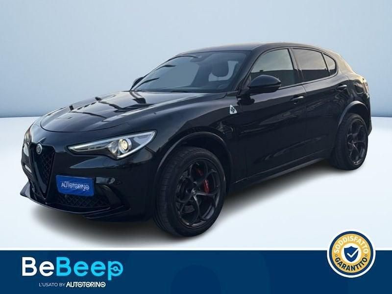 Usata Alfa Romeo Stelvio Quadrifoglio 510 CV (375 kW) 2021 Nero metallizzato SUV