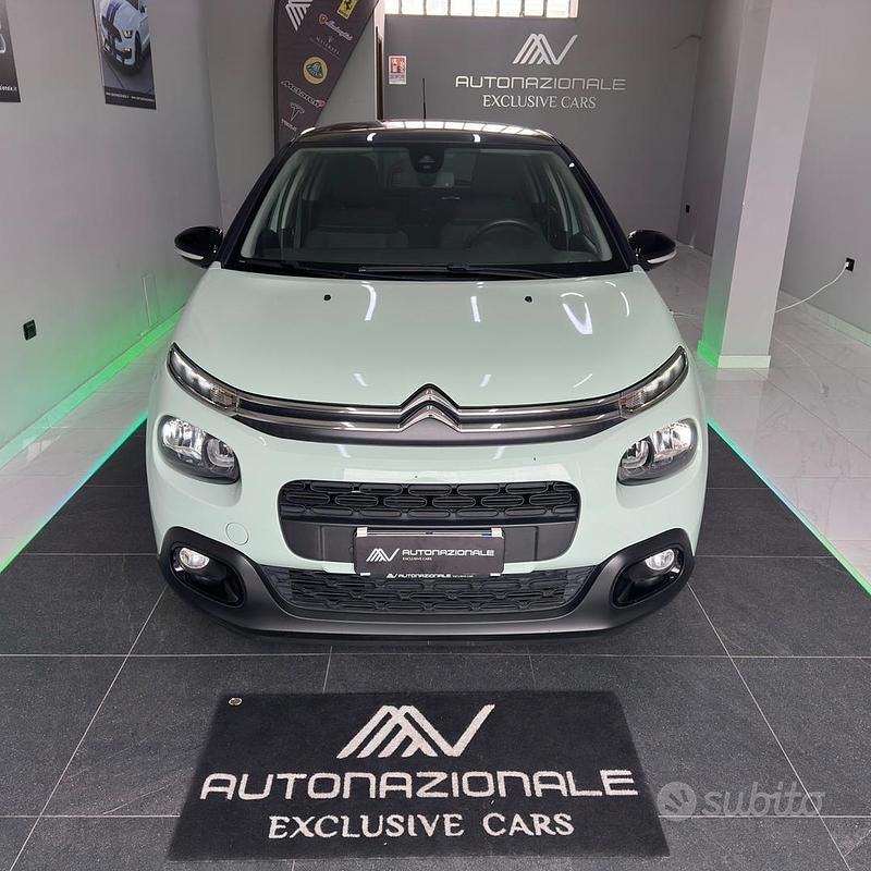 Usata Citroën C3 PureTech 82 CV (60 kW) 2017 Verde Berlina