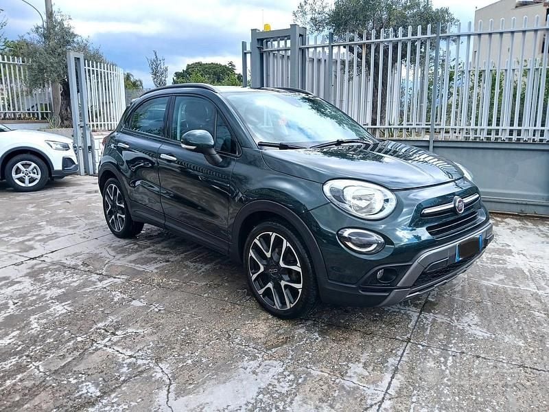 Usata Fiat 500X Cross 130 CV (95 kW) 2021 Verde SUV