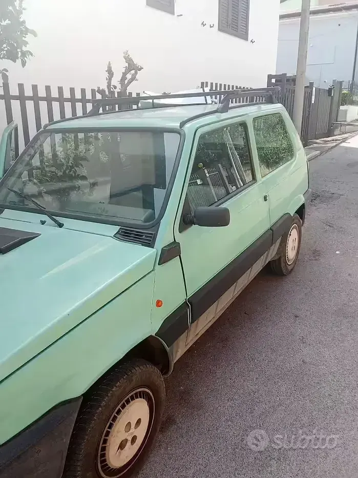 Usata Fiat Panda 54 CV (39 kW) 2002 Verde Berlina