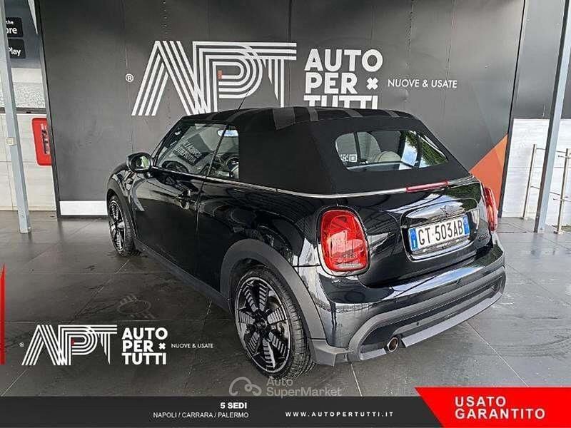 Usata Mini Cooper Cabriolet Classic 136 CV (100 kW) 2024 Nero Cabrio