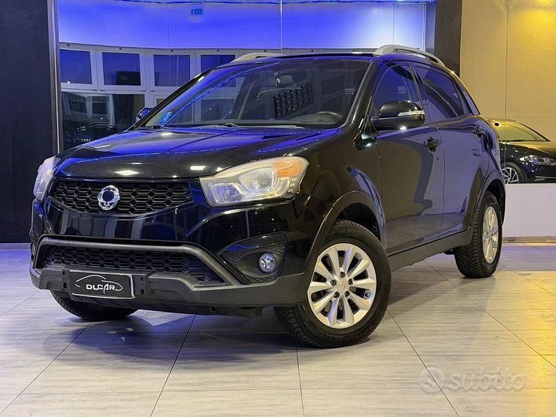 Usata Ssangyong (KGM) Korando 150 CV (110 kW) 2014 Nero SUV