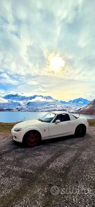 Usata Mazda MX5 160 CV (117 kW) 2007 Bianco Cabrio