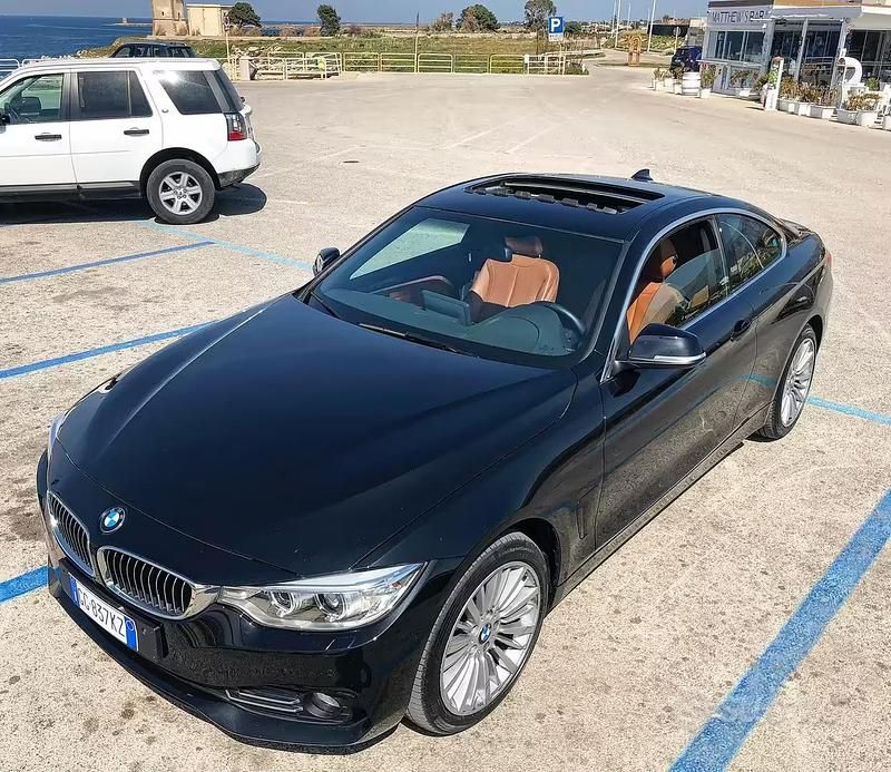 Usata BMW 420 2014 Nero Coupé