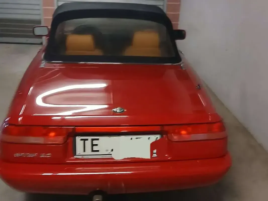 Usata Alfa Romeo Spider 122 CV (89 kW) 1990 Rosso Cabrio