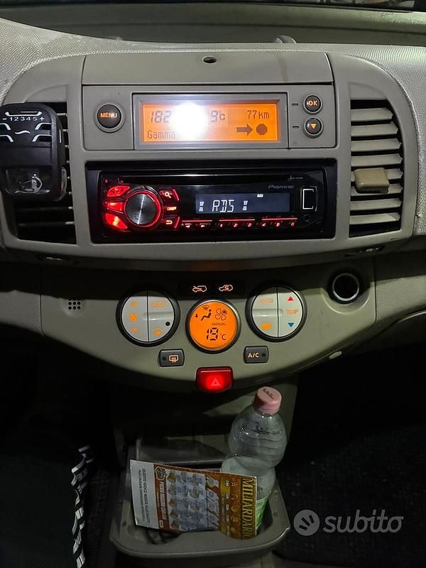 Usata Nissan Micra 2003 Blu Utilitaria