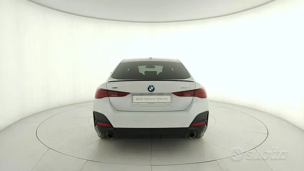 Usata BMW 420 190 CV (139 kW) 2024 Bianco Coupé