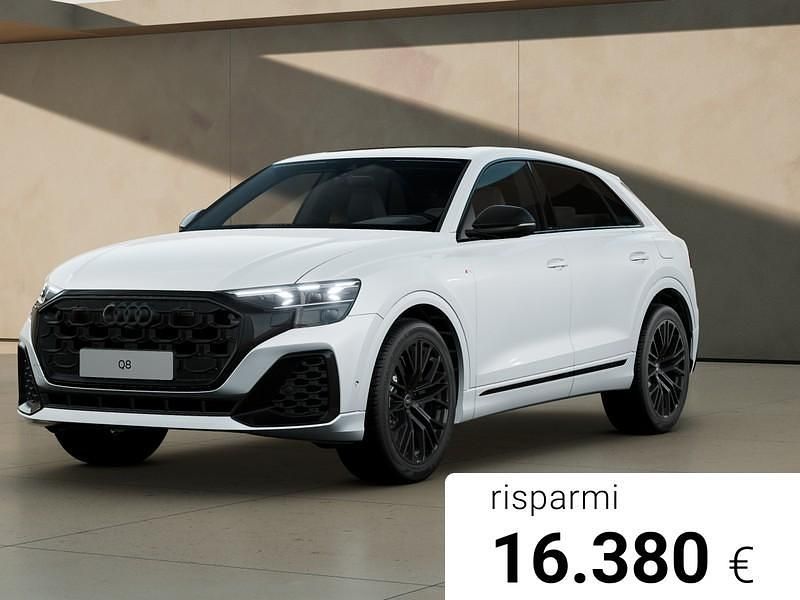 Bianco ghiacciaio metallizzato Nuova 2025 Audi Q8 S-Line SUV | 103.500 € (Molto cara) - Immagine 1/4