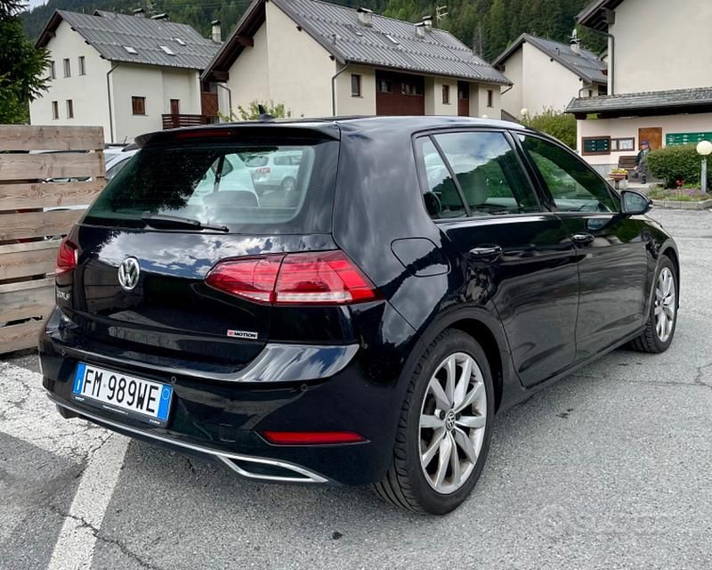 Usata VW Golf VII Highline 150 CV (110 kW) 2017 Nero Berlina