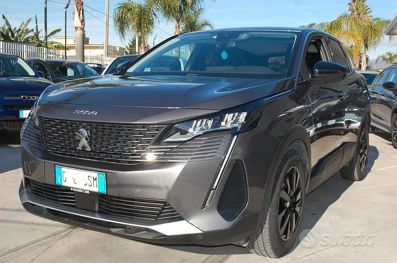 Usata Peugeot 3008 Active 131 CV (96 kW) 2021 Grigio SUV