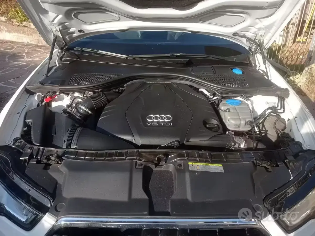 Usata Audi A6 S-Line 245 CV (180 kW) 2014 Bianco Station wagon