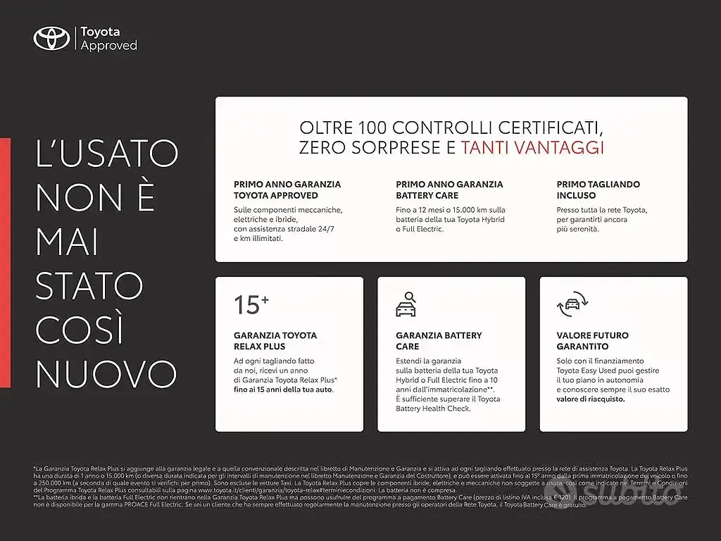Usata Toyota Corolla Style 183 CV (134 kW) 2022 Silver met e black Berlina