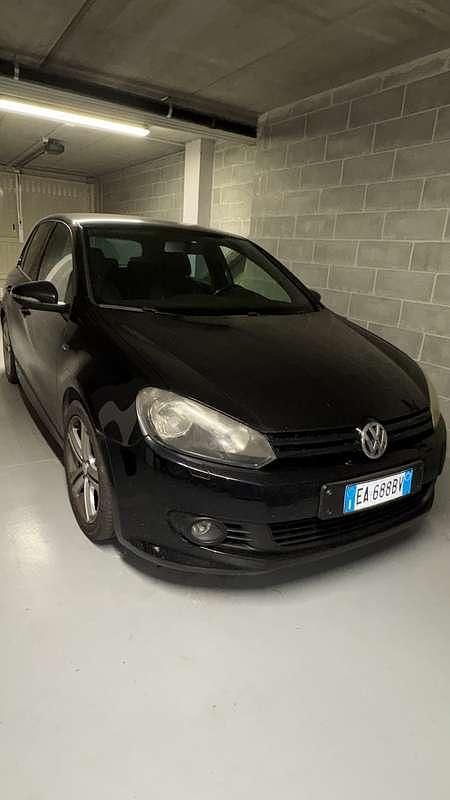 Usata VW Golf VI Highline 140 CV (102 kW) 2010 Nero Utilitaria