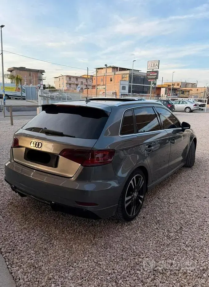 Usata Audi A3 S-Line 184 CV (135 kW) 2016 Grigio Berlina