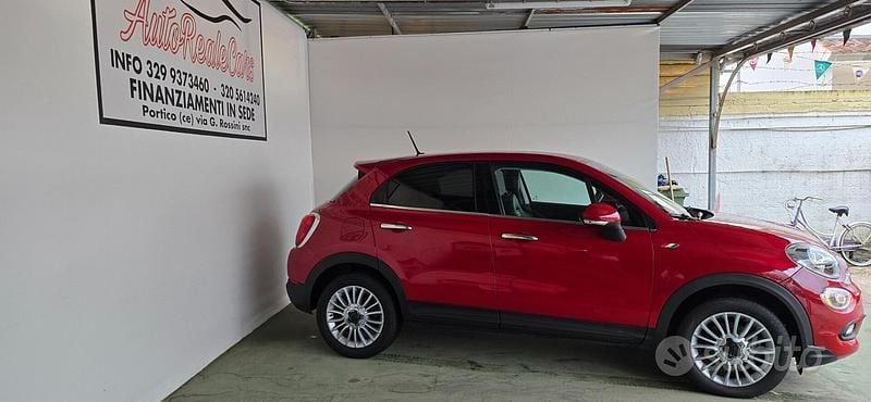 Usata Fiat 500X Lounge 120 CV (88 kW) 2017 Rosso SUV