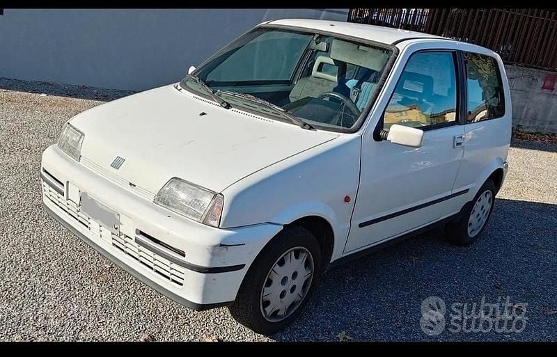 Usata Fiat Cinquecento 39 CV (28 kW) 1996 Bianco Utilitaria