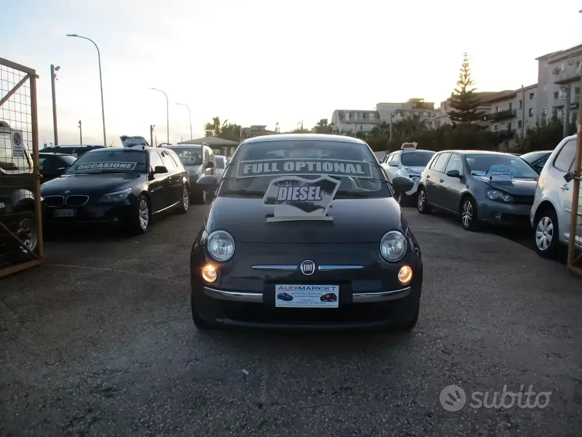 Usata Fiat 500 Lounge 95 CV (69 kW) 2013 Grigio Berlina